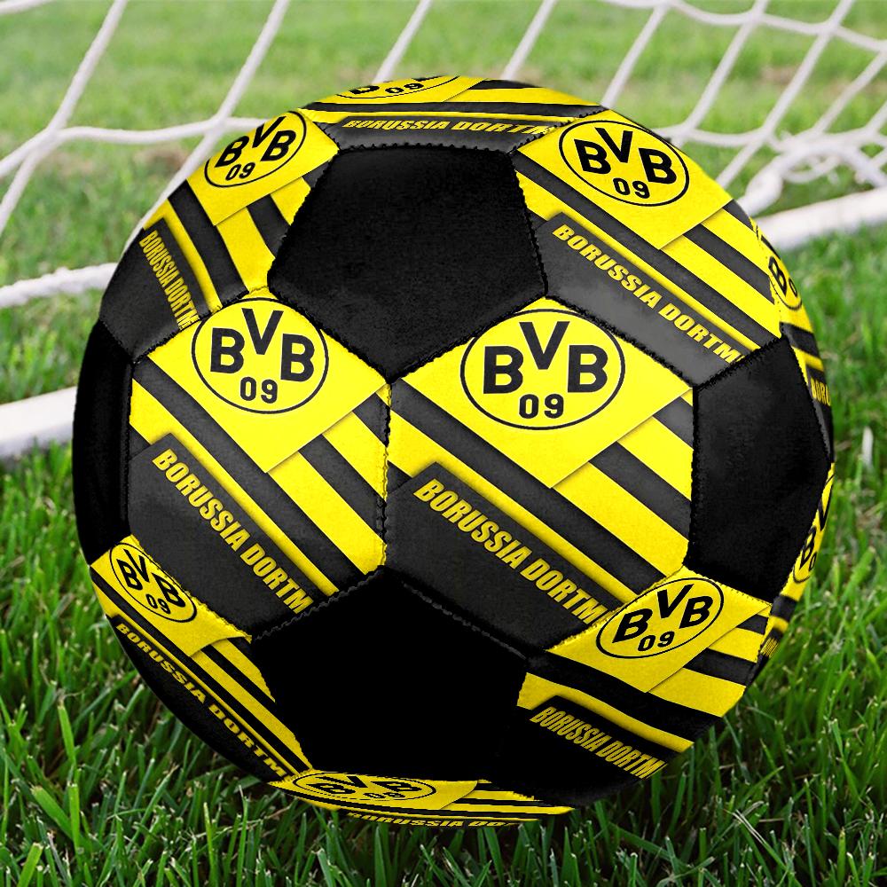 Borussia Dortmund Theme Size 5 Soccer Ball, Suitable for Both Indoor and Outdoor Matches, a Gift Suitable for Everyone.