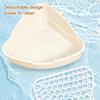 Rabbit Litter Tray Toilet Animal Potty Trainer Bunny Corner Toilet Box for Ferret Hamster Dragon Cat Guinea Pig Supplies