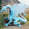 Fire Bullfighting Myth Dragon Figures Western Beast Dragon Animal Model  Kid Toy