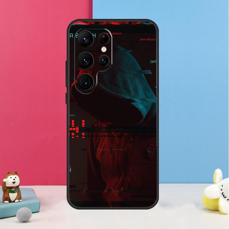 

Matrix Hacker Case For Samsung Galaxy S22 S23 S24 Ultra S8 S9 S10 Plus Note 10 20 Ultra S20 S21 FE Cover Galaxy S21Ultra
