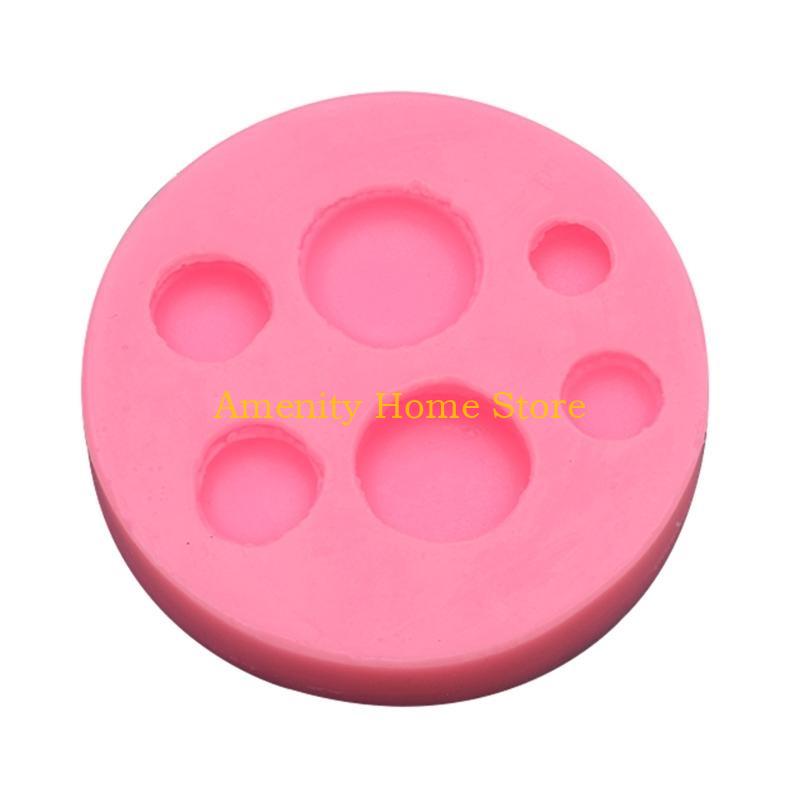 F26C Cake Soap Moulds Fondant Molds Silicone Material for DIY Cake Decorating