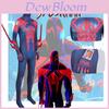 Costum Cosplay Spider-man 2099 Set Complet Costum Cosplay Spider-man Pentru Petrecere de Halloween În Stoc