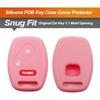 Silicone Key Fob Cover Fit for Honda Accord Civic Crosstour CR-V CR-Z Fit ight Odyssey Pilot Ridgeline Straight 3 Buttons Key Fob | Car Accessories |