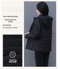 Women's Lightweight High-End Hooded Down Jacket, New Style 2024 Winter Coat
