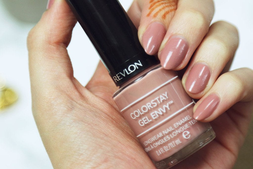 Revlon Colorstay Gel Envy Long Wear Nail Enamel, Pastel Peach Perfect Pair, 11.7ml