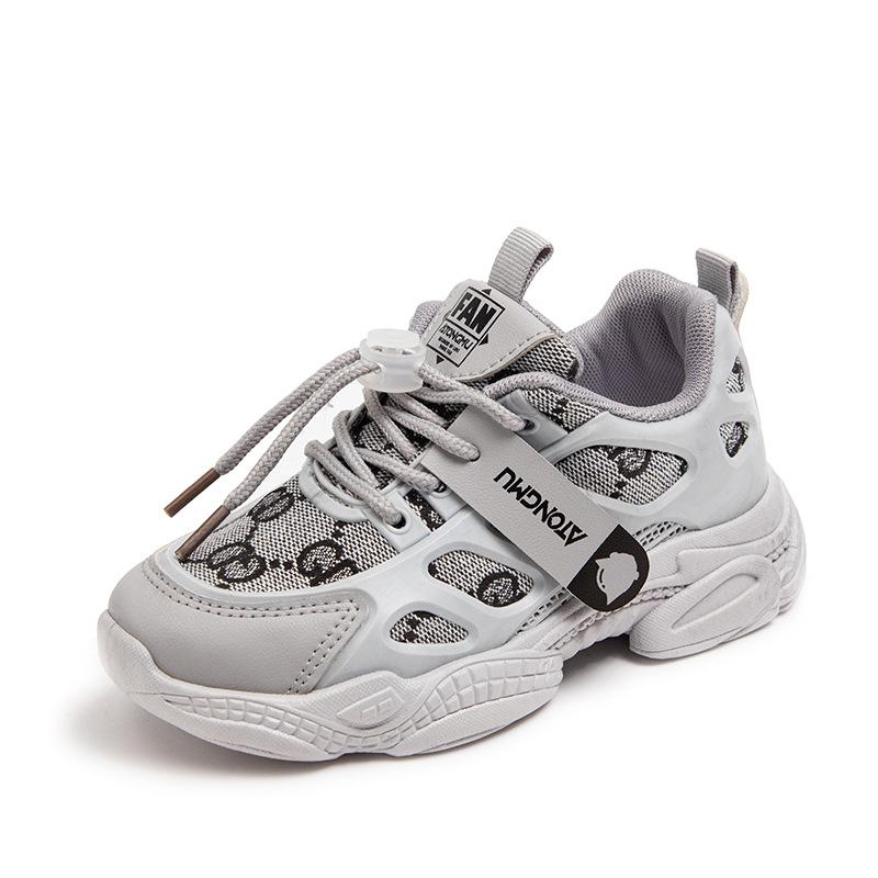 

Большой глупый медведь 2025 новая весенняя детская обувь сетчатая спортивная обувь весенне-осенние женские сокровища мягкая подошва повседневная обувь обувь для папы 37 yards inner length 22.5CM белый