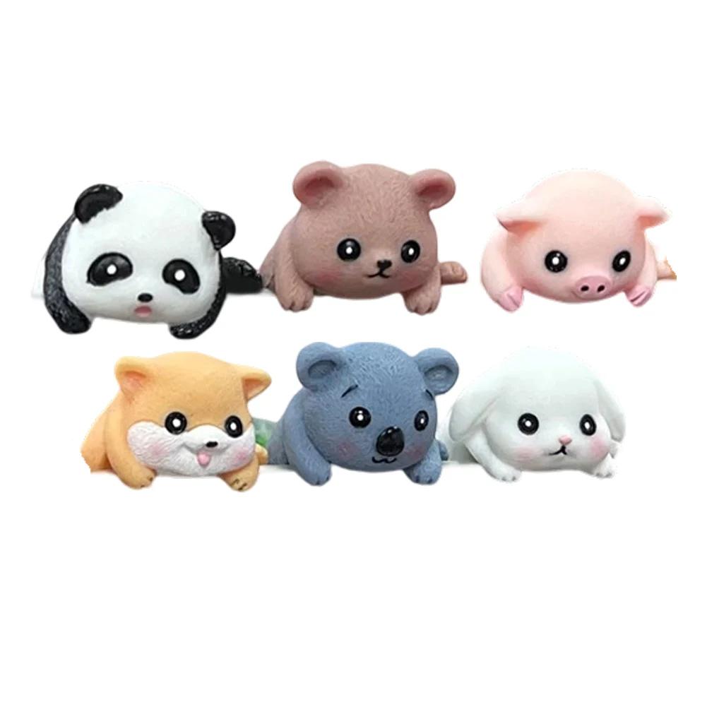 

Delightful Collection of 6PSC Charming Animal Desk Decor Made from Sturdy Material Perfect For Enhancing Screens China Mainland