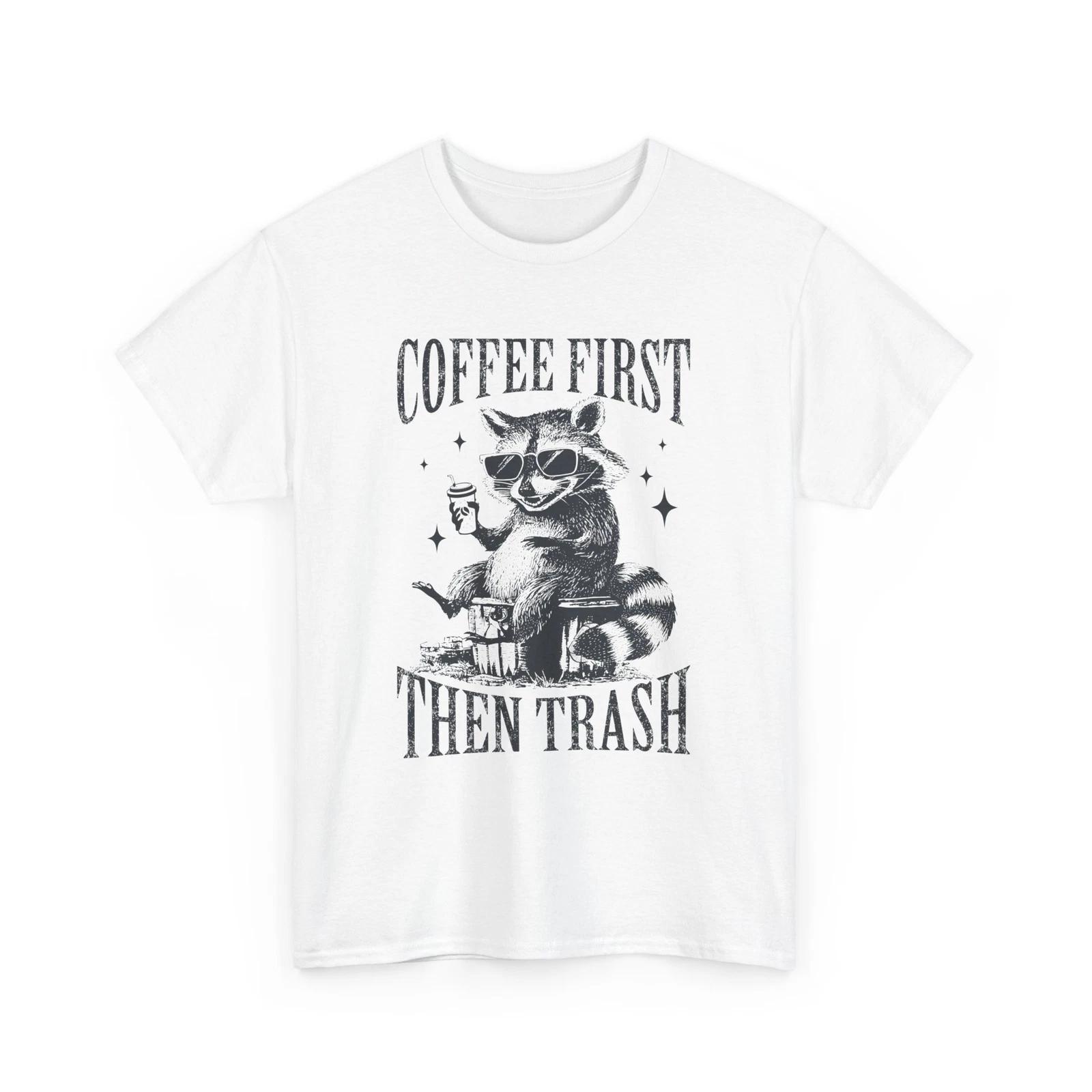 Coffee T-Shirt | Funny Caffeine Lover Reading Nerd Graphic Tee 4XL