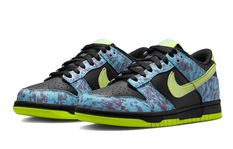 Nike Dunk Low SE Acid Wash Baltic Blue Volt GS DV1694-900