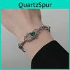 Stylish Dual-layer Spider Bracelet For Men And Women In Trendy High-end Fashion