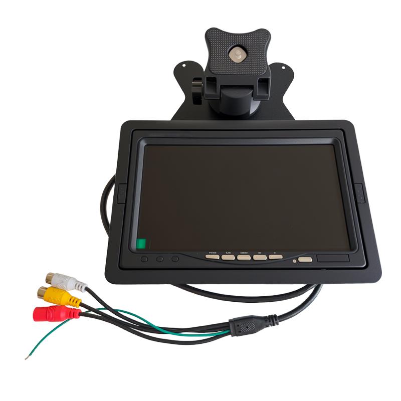 7-inch CCD Lotus PS display car rear view HD is also a display car camera.