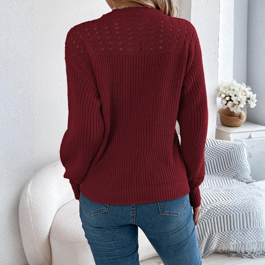 Women's T-Shirt Vintage Floral Print Round Neck Loose Long Sleeve Mid-Length Thumb Leak Top