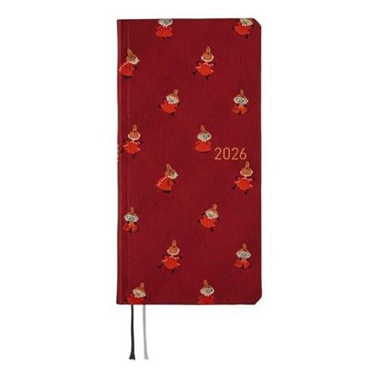 Hobonichi Techo 2026 Weeks Moomin Little My Lots Starts January Weekly Planner Left Slim Vertical