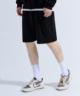 TOPBOY Comfort Essentials Half Long Elastic Sweatpants Black