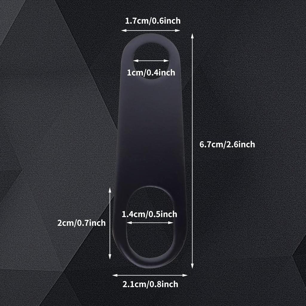 Biqing 2 Turn Signal Stays, Motorcycle Turn Signal Stay, Base Bike, Turn Signal Bracket, Durable, Exterior Parts, Black