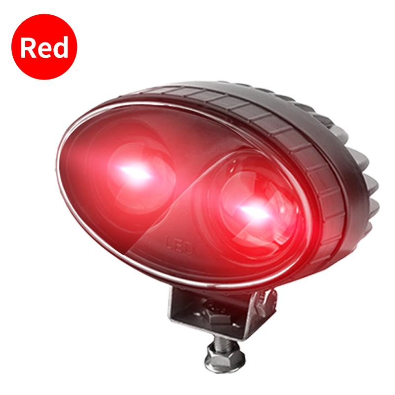 Forklift Warning Light LED Safety Signal Pedestrian Warning Light Suitable for Forklift Safety Warning Arrow Light in Warehouse красный