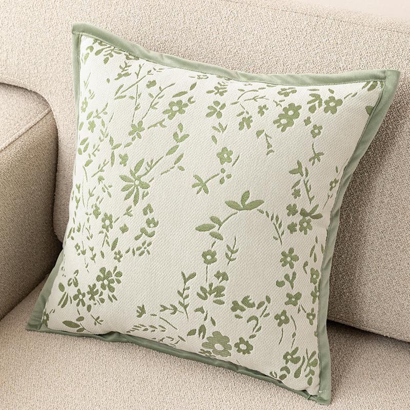Chenille Skin-friendly Pillow Cover Cushion Cover (excluding Filling) Living Room Sofa Decoration Cushion Cover