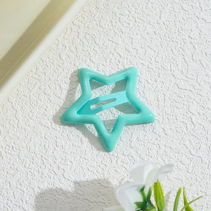 10 buc/set Agrafă de păr stea colorată drăguță pentru fete copii agrafe de păr adorabile pentru decorarea părului accesorii de păr pentru copii