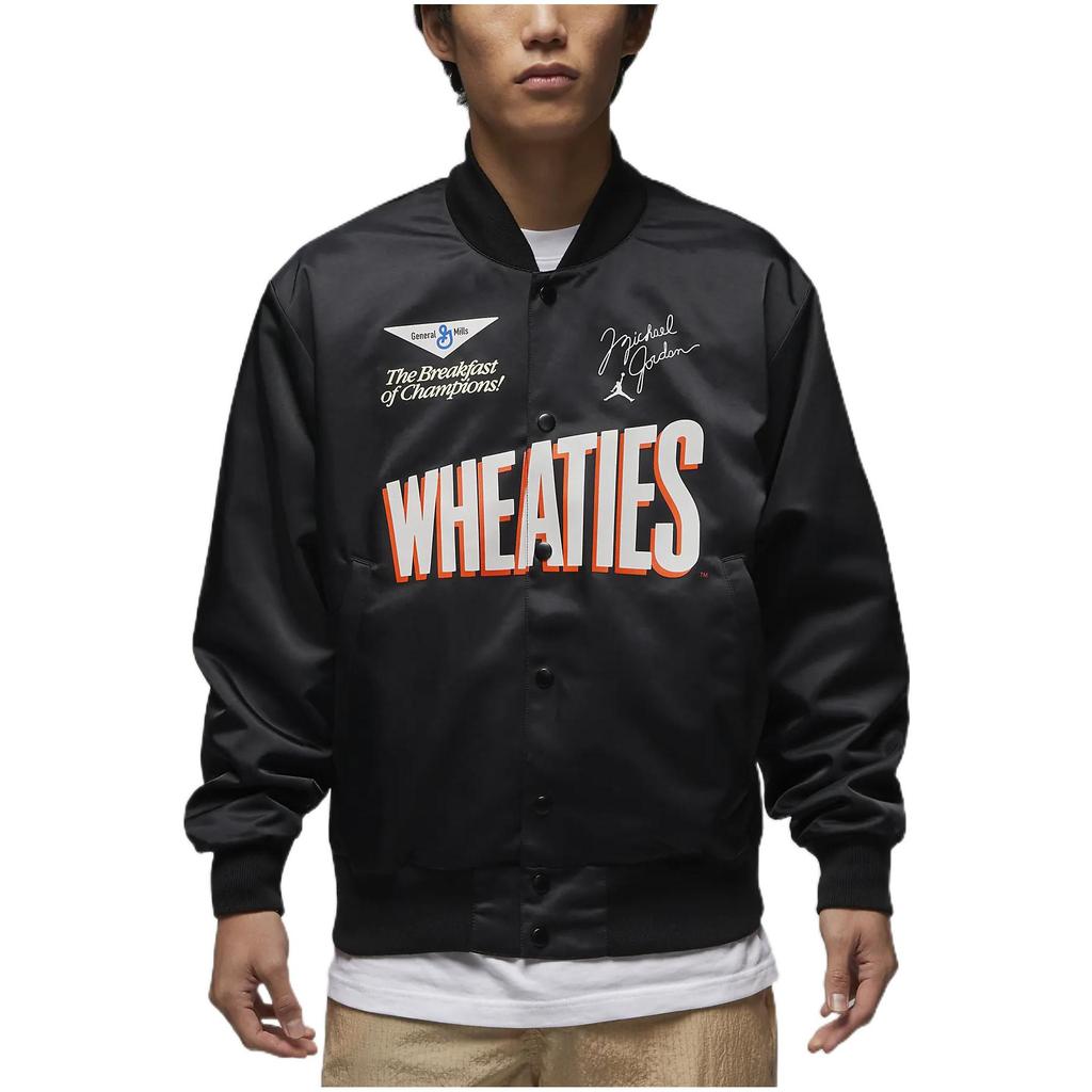 Men's Jordan Flight MVP Jackets Men's Black Baseball Collar Moderate Other