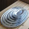 Nagao Tsubame-Sanjo Oval Plate, 12 inches (30cm), 18-0 Stainless Steel, Made in Japan, 92112