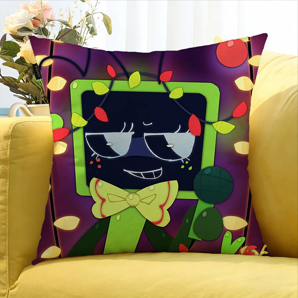 Vee Game   Various Sizes Square Pillow Case For Car Home Bedchamber Decor