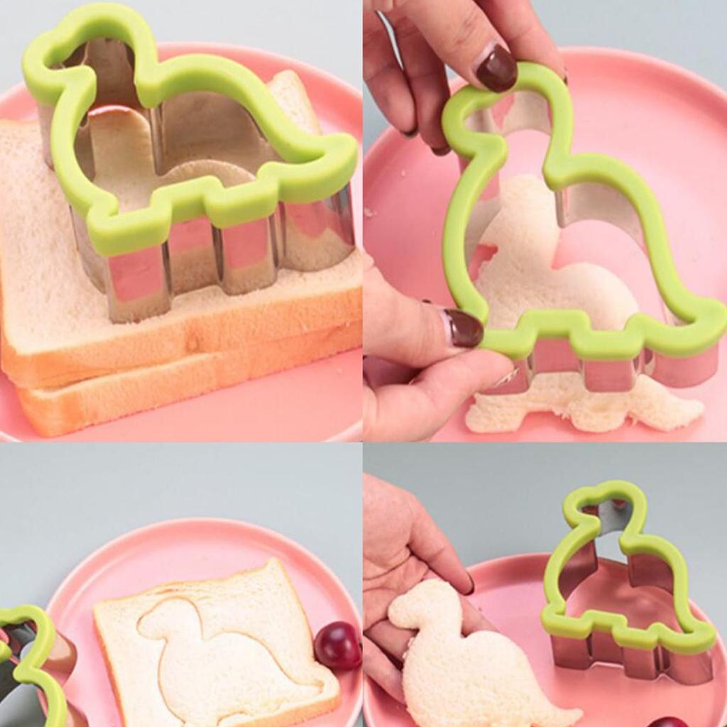 1pc- Stainless Steel Cartoon Sandwich Cutting Mold, Toast Cake Mold, Vegetable Cutting Mold, Biscuit Mold