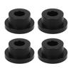 4PCS Handlebar Riser Bushings Replacement for Touring Electra Glide 1983 2025 Aluminium Alloy CNC Black Solid Handlebar