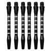 6Pcs Aluminum Throwing Darts 53Mm Short Five-Line Metal Darts Rod Thread Darts Darts Accessories Indoor Darts Sport Set