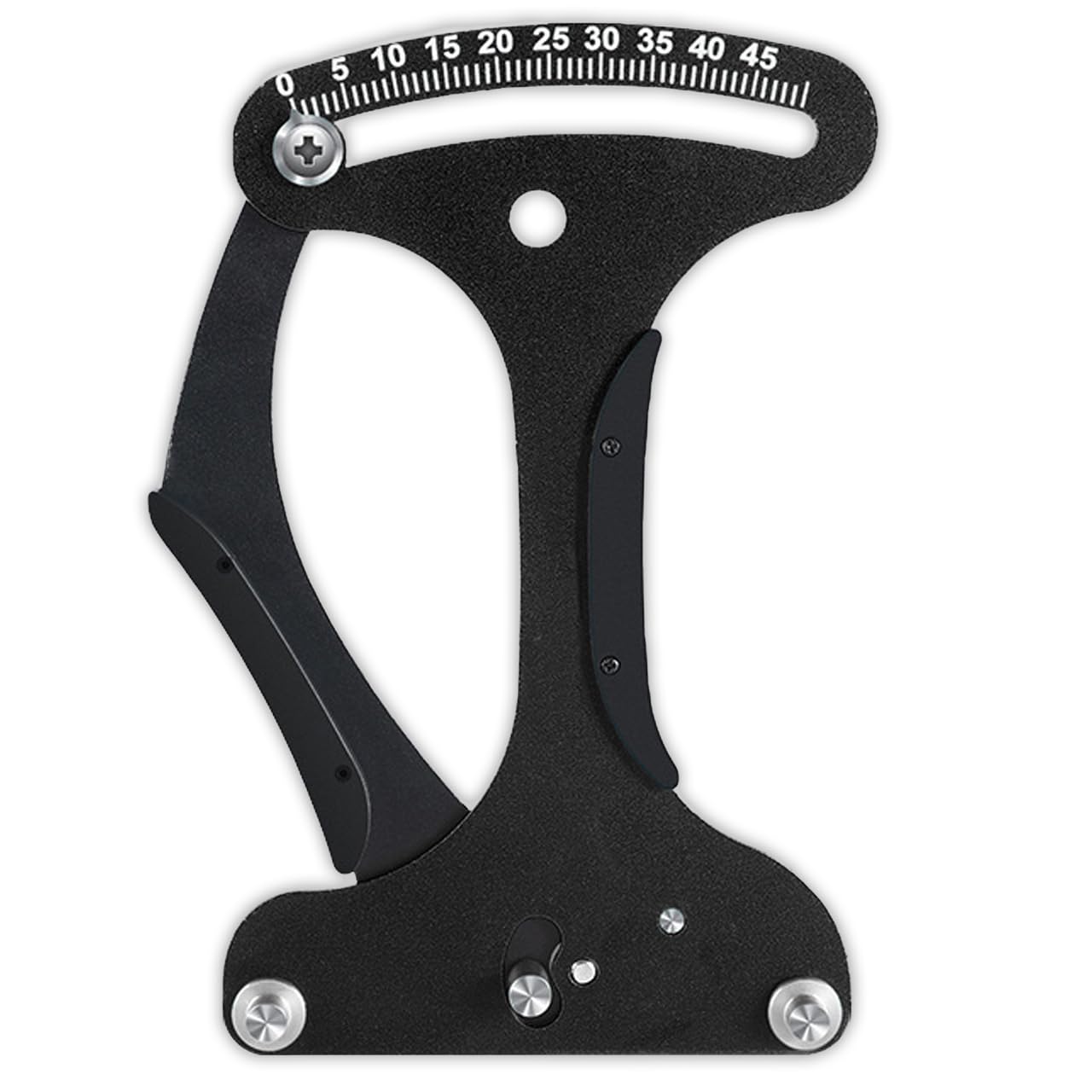 Rimikuru Spoke Tension Meter Tool, Bicycle Tension Measuring Instrument, Aluminum Alloy Spoke Tension Gauge, Spoke Tension Meter (Black)