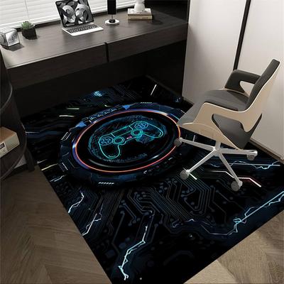 1PC Gamepad Circuit-board Carpet Office Rug Mat Home Decor Area Carpet Festival Gift Office Desk Chair Carpet Longlasting Material