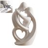 Unique Wedding Gift Ideas 3D Printed Abstract Couple Embrace Statue, Heart Hollow Love Figurine, Minimalist Romantic Soft Furnishing Displays