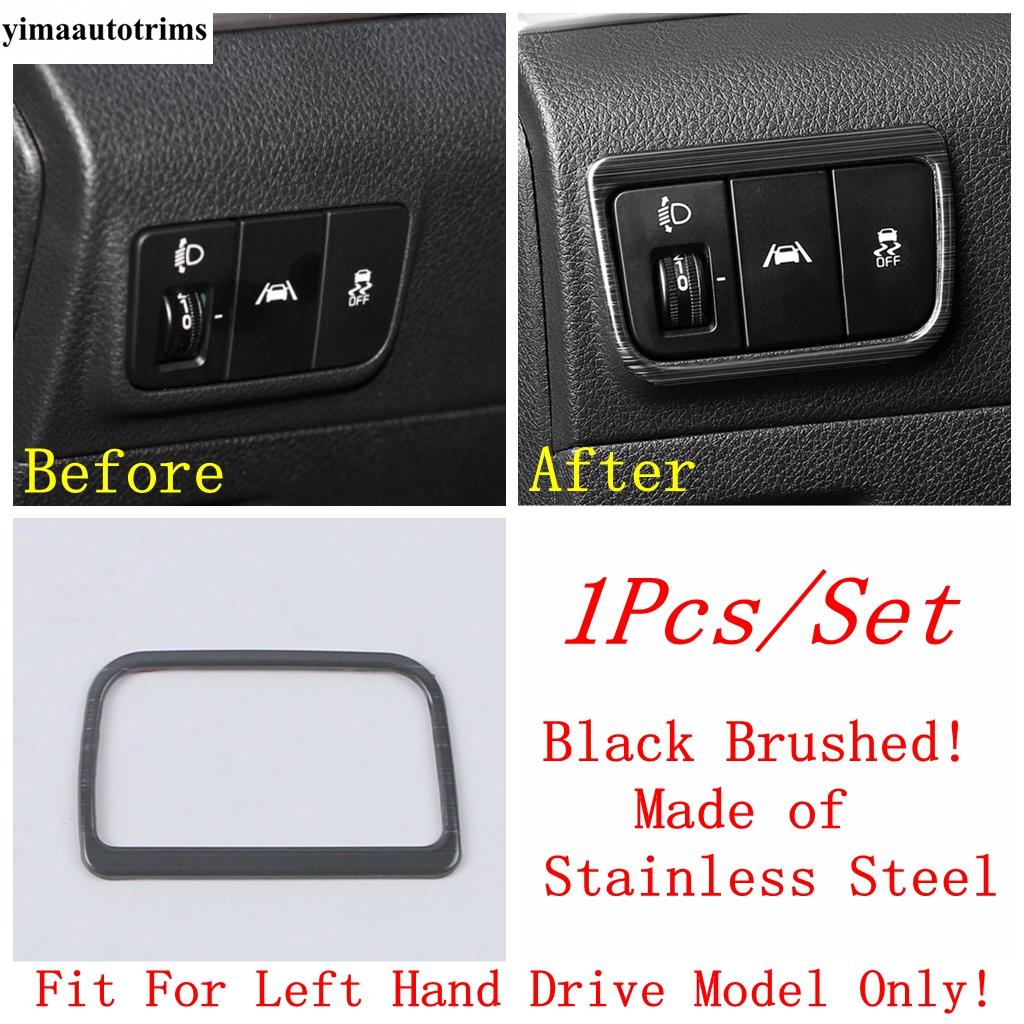 

For KIA Optima / K5 GT - 2025 Rear Trunk Button / Glove Box / Head Light Lamp / Start Stop / Water Cup Panel Cover Trim Kit Model A