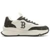 MLB Chunky Runner Slip Resistant Abrasion Resistant Low Top Casual Running Shoes Unisex Black White Sneakers 3ARNCRD4N-43BKS
