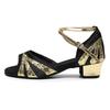 Girl 3cm Latin Dance Shoes Women Soft-soled Cha-cha Belly Flamenco Dance Professional Practice Satin Skin Tone Dance Shoes
