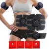 Factory Price Power Fit Vibration Abdominal Muscle Trainer Body Slimming Machine Fat Burning Fitness Massage Loss Exercise Belt Abdomen and Controll