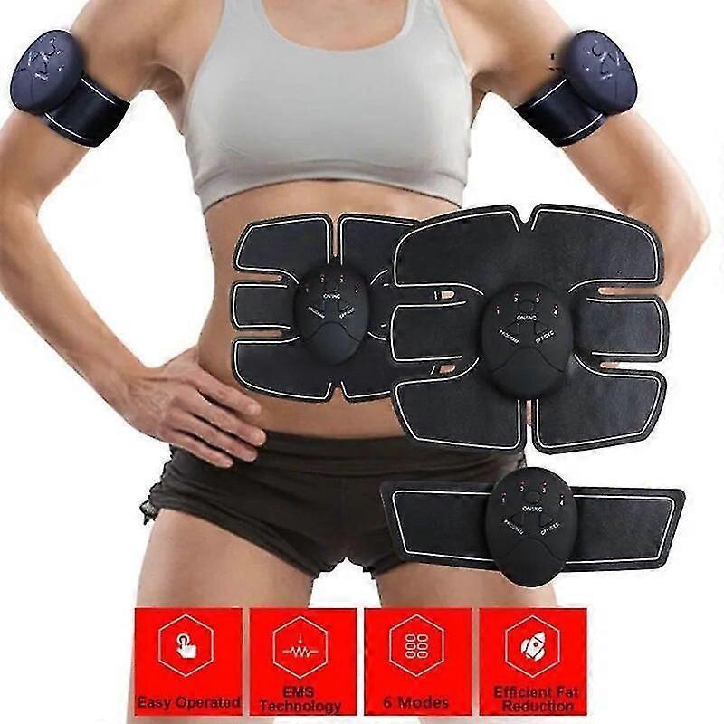 Factory Price Power Fit Vibration Abdominal Muscle Trainer Body Slimming Machine Fat Burning Fitness Massage Loss Exercise Belt Abdomen and Controll