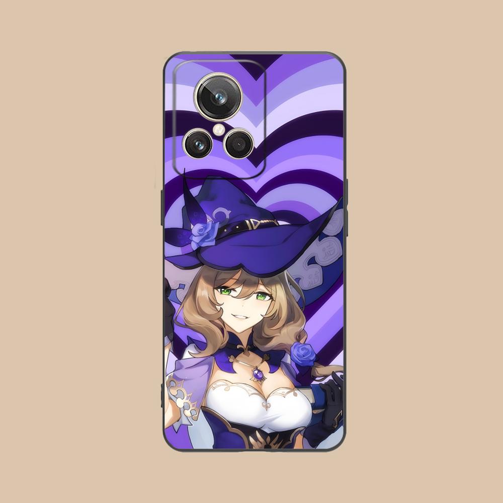 Game GI Lisa Mobile Phone Case for Realme GT 8 Neo Pro C75 73 71 C67 65 C55 53 C35 31 C20 15 Colorful Printing Cover Pretty