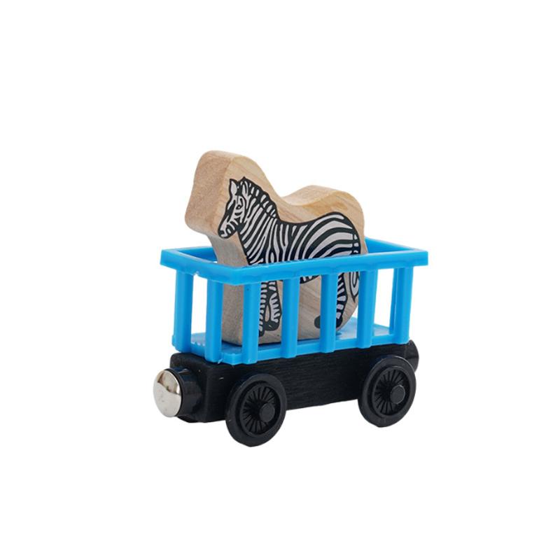 New Wooden Multifunctional Magnetic Car Scenery Car Toy For Kids Compatible with Thomas Wooden Train Track