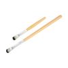 2Pcs Flux Brush Different Size Small Portable Soft Bristles Comfortable Handle Scratch Brush for