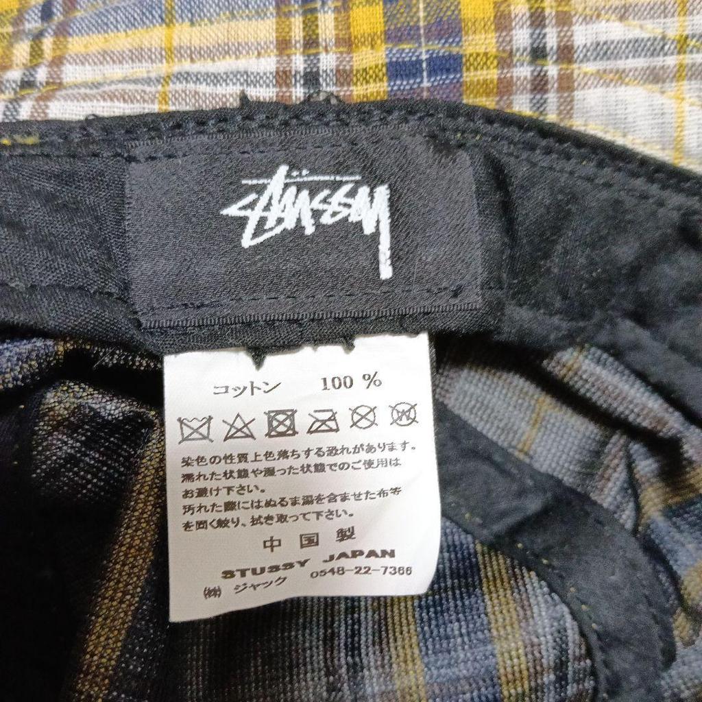 Used Stussy Bucket Hat Plaid