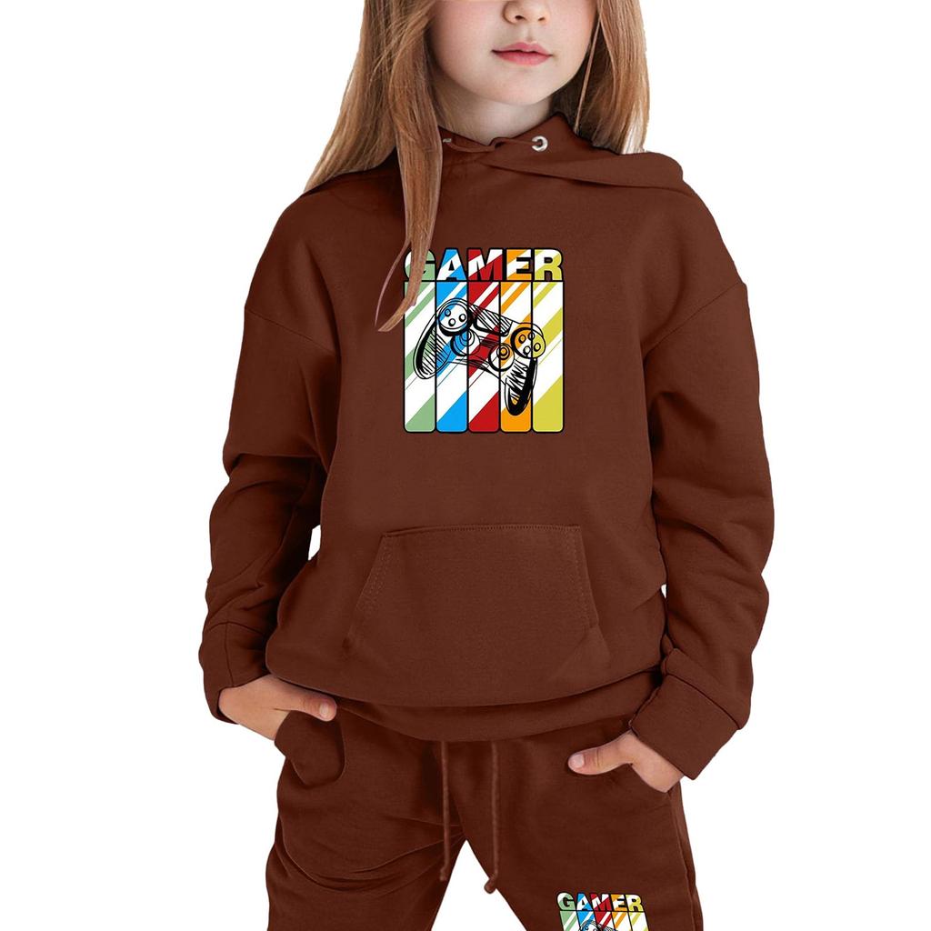 Chlapci Dívčí tepláky Oblečení Mikina s kapucí Tepláky na jogging Tepláky Set Módní outfit