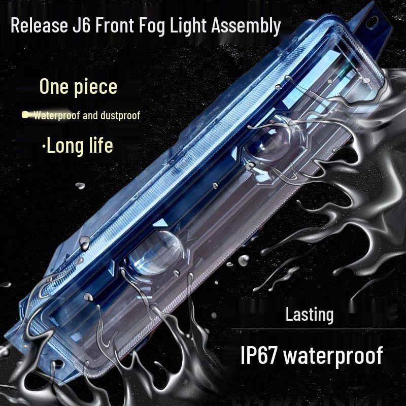 LED Bi-Beam Laser Fog Lights for Jiefang J6 Series Dump Trucks - Super Bright