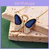 Modern Butterfly Magnetic Necklace With Customizable Color And Length For Women