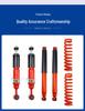 Navara D40 Pickup 2-Inch Lift Kit: Shock Absorbers & Springs