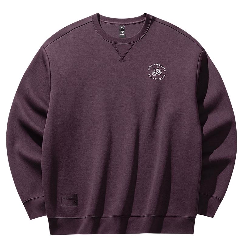 Anta Men's Crew Neck Drop Shoulder Sweatshirt