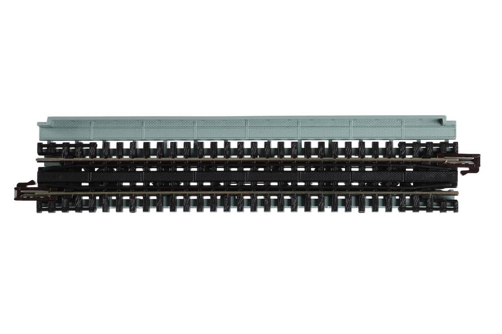 KATO N Gauge Single Track Deck Girder Model Railroad Supplies Bridge, Grey, 20-462,