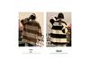 Men's Retro Striped Knit Sweater - Autumn/Winter Trend