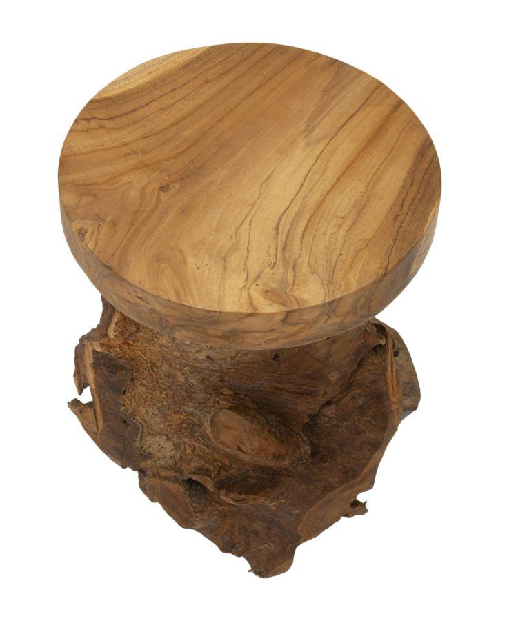 Jamet Stool Teak Cm Ø 35X40