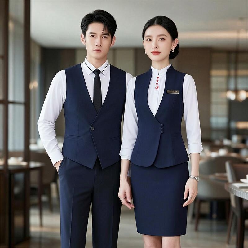 Women's Professional Waitstaff Uniform Set