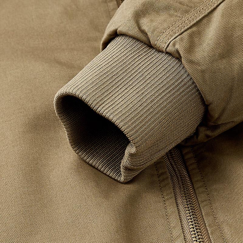 JEEP SPIRIT Men's Washed Padded Cotton Jacket